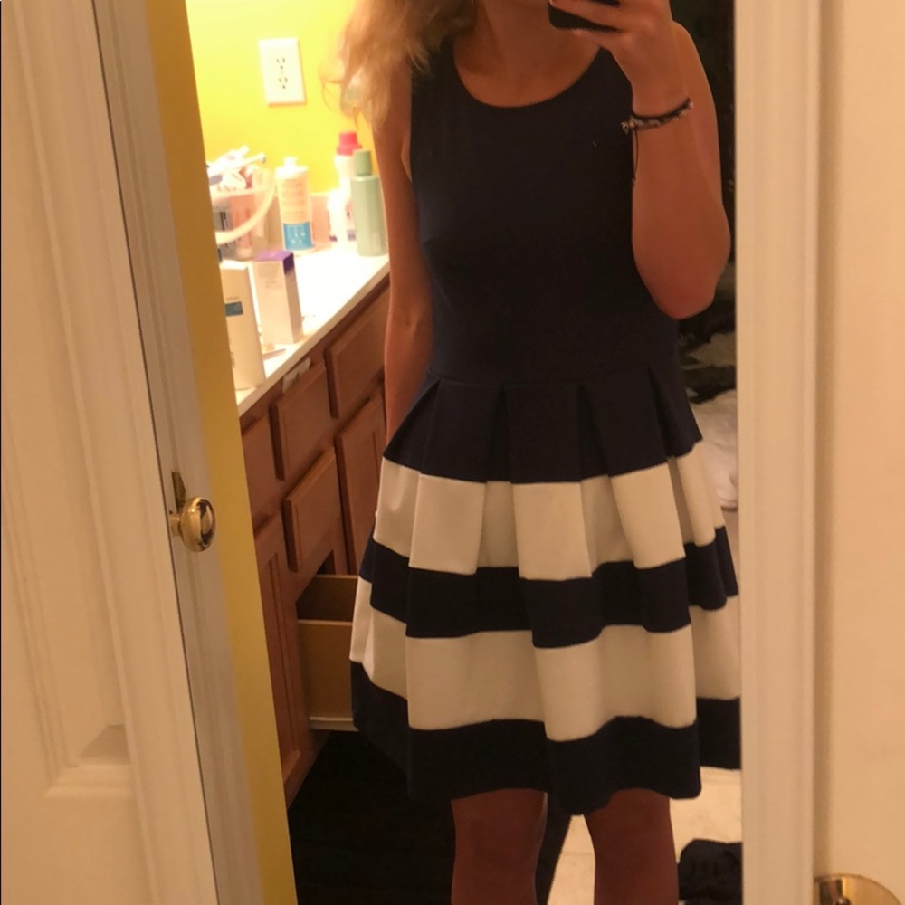 altar'd state navy blue dress